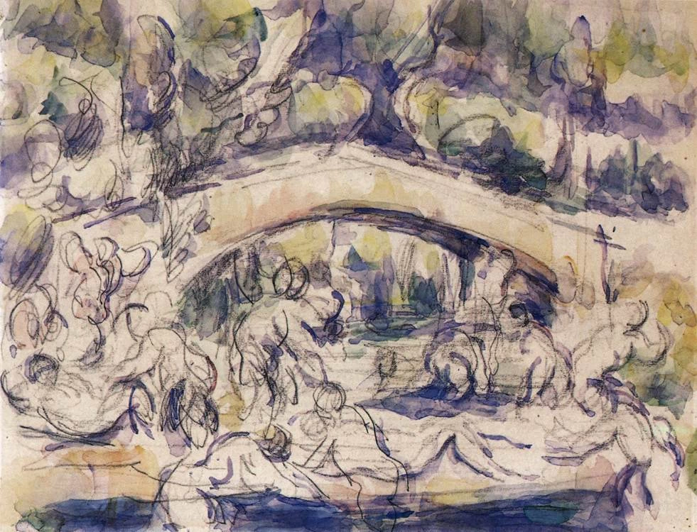 Bagnanti sotto il ponte, 1895 - Metropolitan Museum of Art, New York